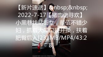 【新片速遞】&nbsp;&nbsp;2022-7-17【猪肉佬寻欢】小黑巷找站街女，颜值不错少妇，抓着大屌口硬开操，扶着肥臀后入[231MB/MP4/43:28]