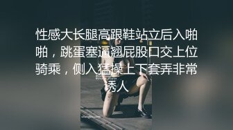 性感大长腿高跟鞋站立后入啪啪，跳蛋塞逼翘屁股口交上位骑乘，侧入猛操上下套弄非常诱人