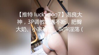 【推特 luckydog7】泡良大神，3P调教艳遇不断，肥臀大奶、小家碧玉，叫声淫荡 (1)