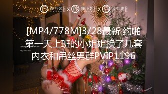 [MP4/778M]3/28最新 约啪第一天上班的小姐姐换了几套内衣和吊丝男群PVIP1196