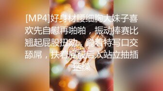 [MP4]好身材腰细胸大妹子喜欢先自慰再啪啪，振动棒赛比翘起屁股扭动，跪着特写口交舔屌，扶着屁股后入站立抽插猛操