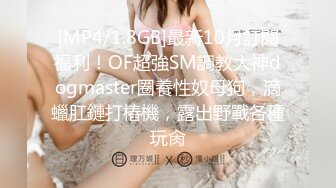 [MP4/1.8GB]最新10月訂閱福利！OF超強SM調教大神dogmaster圈養性奴母狗，滴蠟肛鏈打樁機，露出野戰各種玩肏